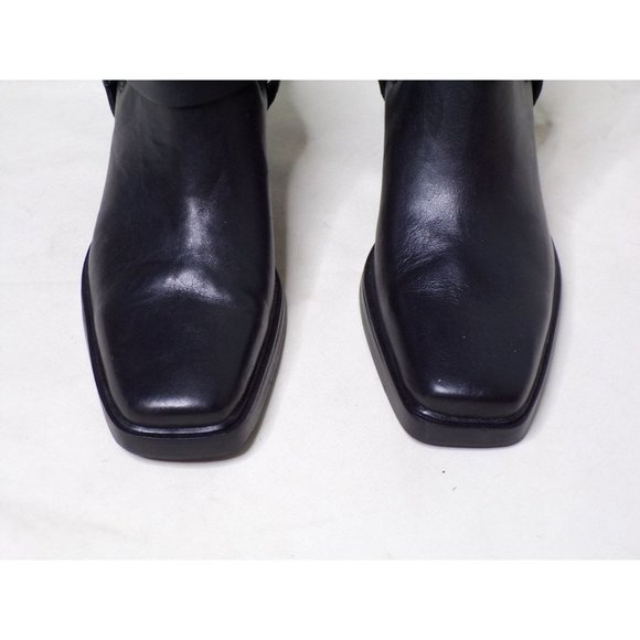 SAM EDELMAN Bellamie Ankle Boot Bootie Black Silver Hardware 6.5 NEW - Picture 14 of 14